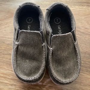 Cat & Jack slip on boy shoes size 7